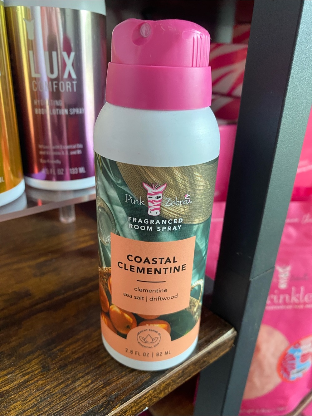 Coastal Clementine - Pink Zebra Fragrance Room Spray